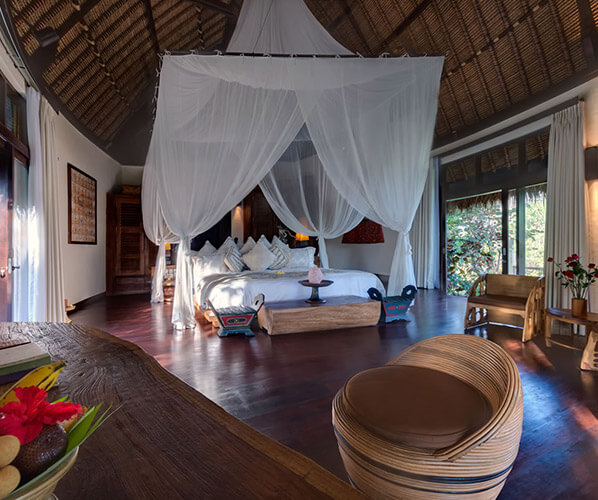 Taman Ahimsa -  Manipura master bedroom